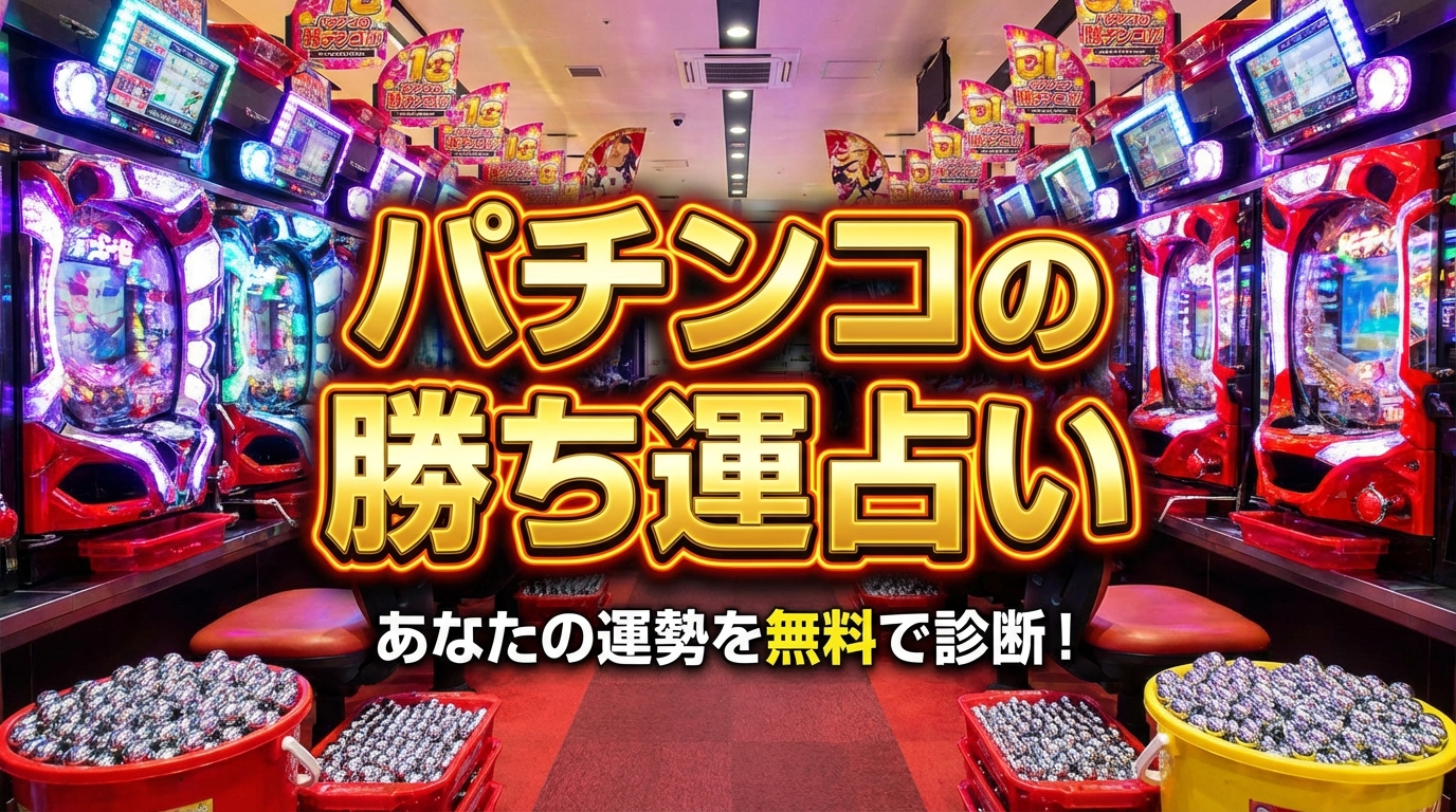 パチンコの勝ち運占い